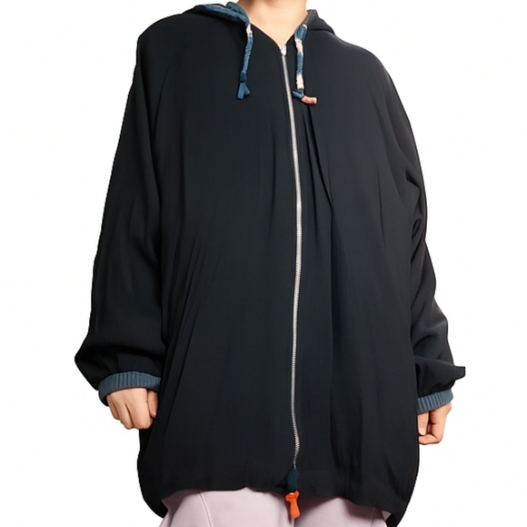 Vintage Boho Art Wolves Reversible Oversized Jacket M/L - Picture 5 of 5